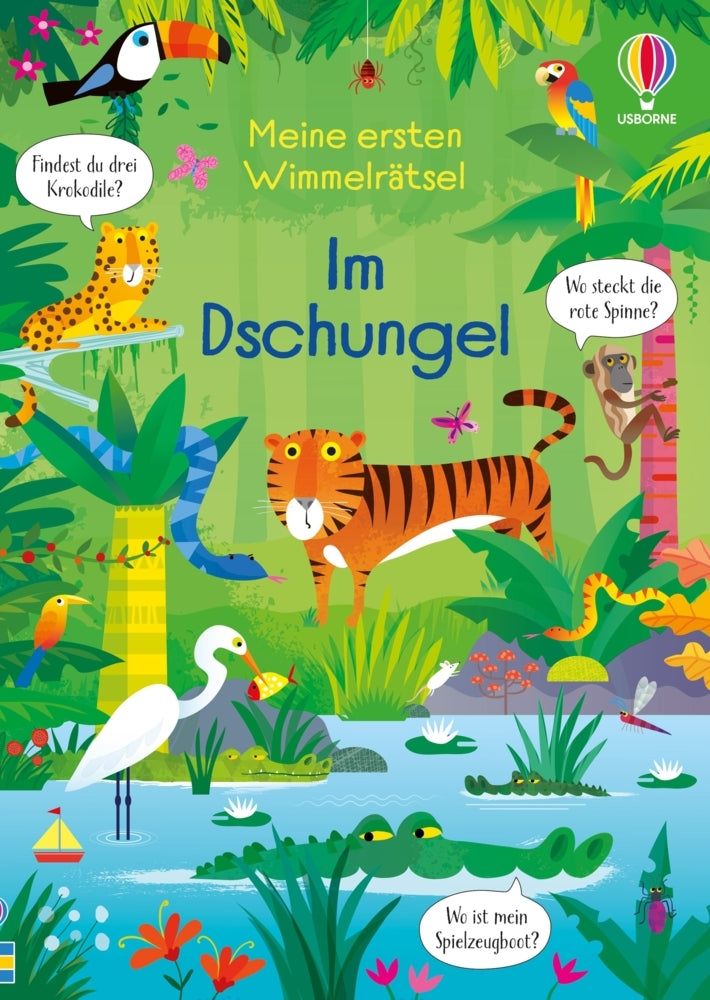 Meine ersten Wimmelrätsel: Im Dschungel (Kirsteen Robson)