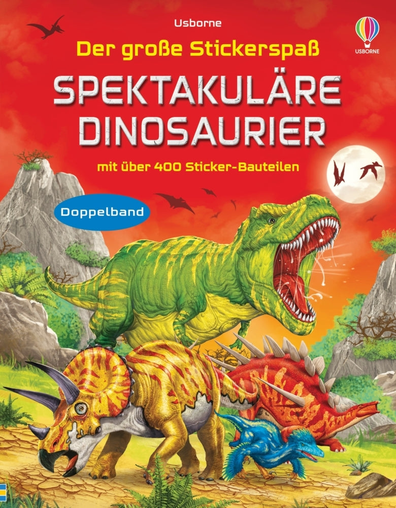 Der große Stickerspaß: Spektakuläre Dinosaurier (Simon Tudhope)