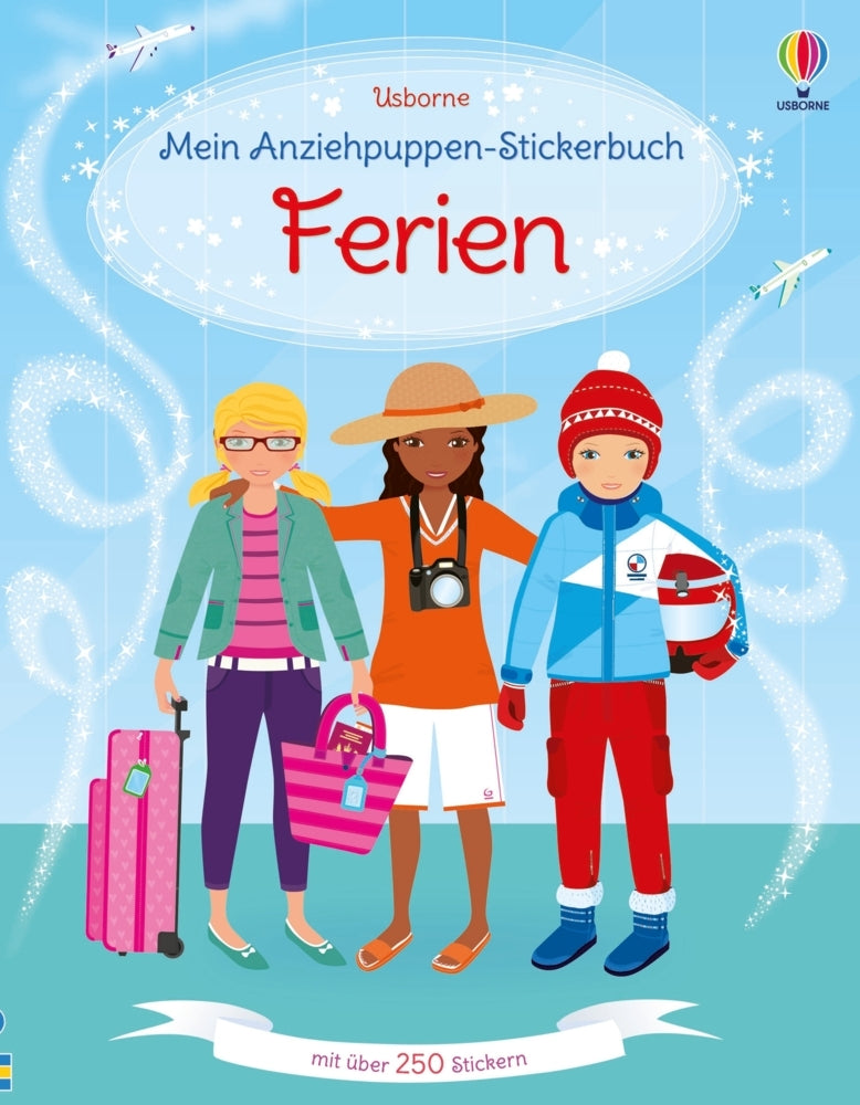 Mein Anziehpuppen-Stickerbuch: Ferien (Fiona Watt)
