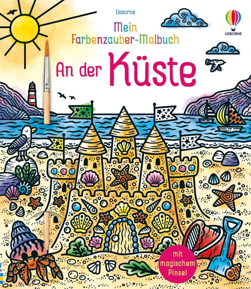Mein Farbenzauber-Malbuch: An der Küste (Lizzie Cope)