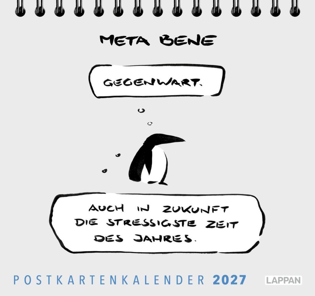 meta bene Postkartenkalender 2027 (Meta Bene)