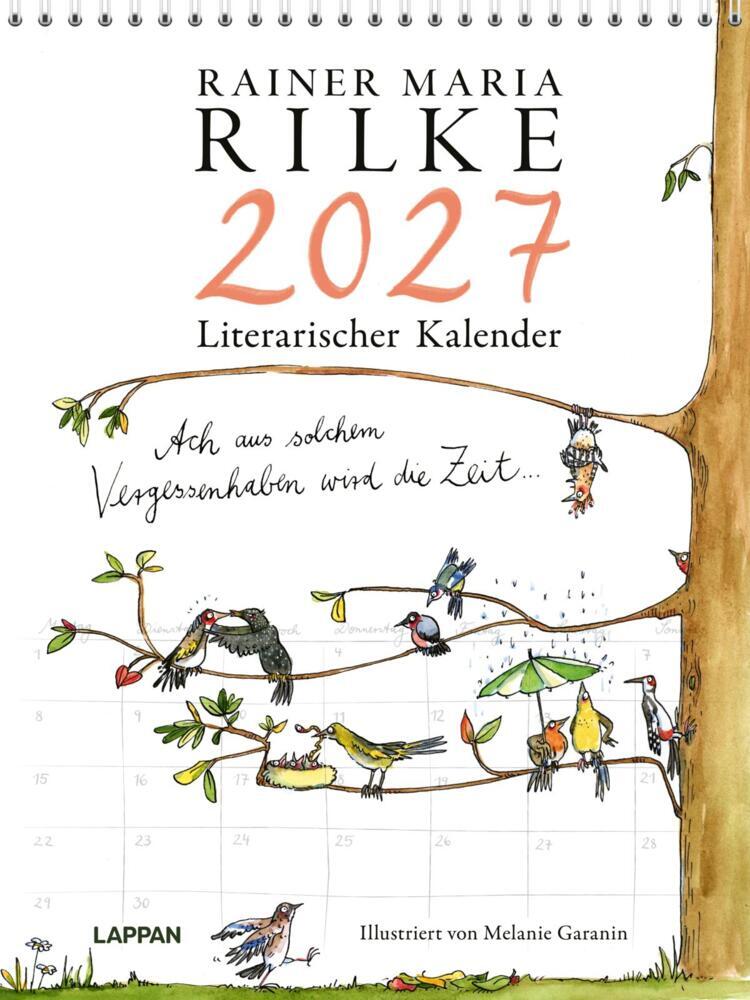 Rilke-Kalender 2027 - Wandkalender (Rainer Maria Rilke)