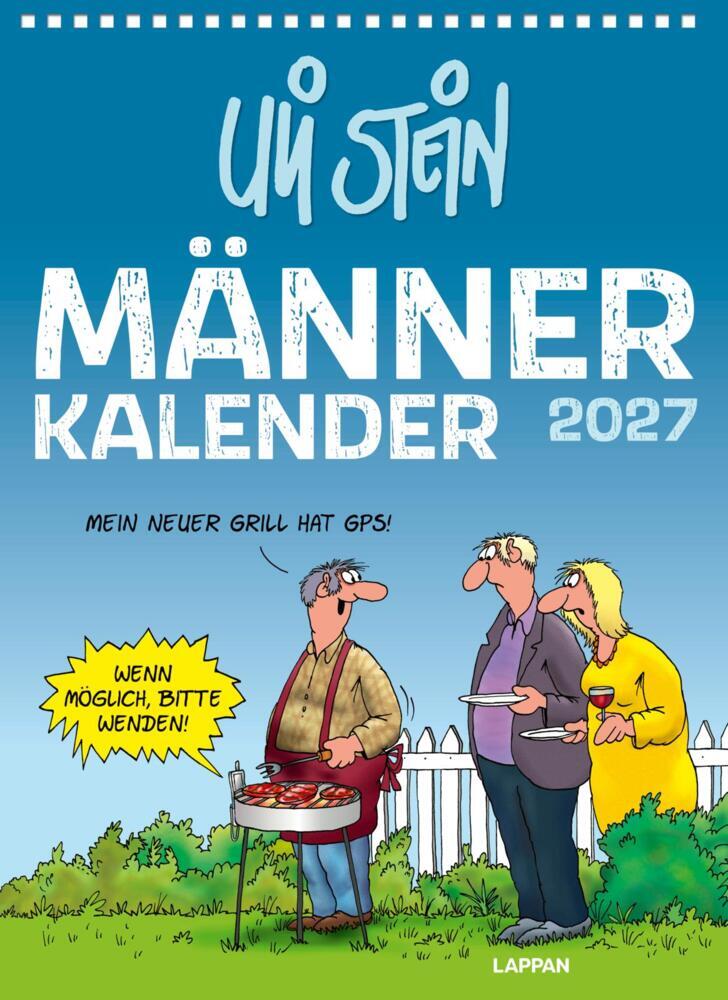Uli Stein Männer Kalender 2027: Monatskalender für die Wand (Uli Stein)