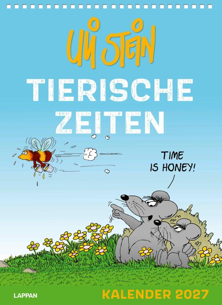 Uli Stein Tierische Zeiten 2027: Monatskalender für die Wand (Uli Stein)