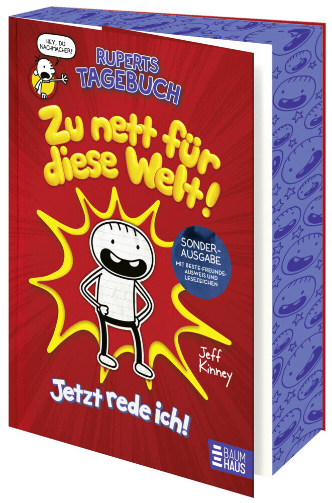 Ruperts Tagebuch - Zu nett für diese Welt! Jetzt rede ich! (Jeff Kinney)