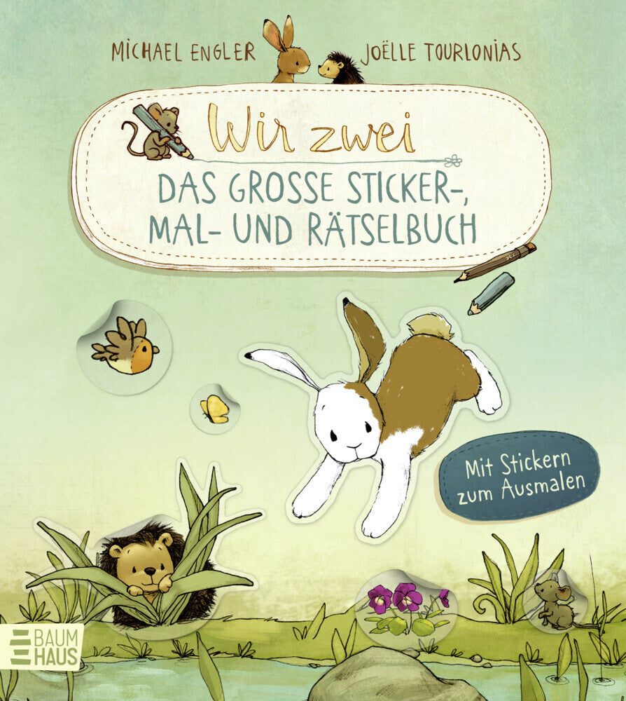 Wir zwei - Das große Sticker-, Mal- und Rätselbuch (Michael Engler)
