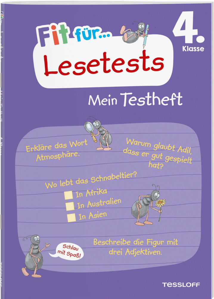 Fit für Lesetests 4. Klasse. Mein Testheft (Julia Meyer)