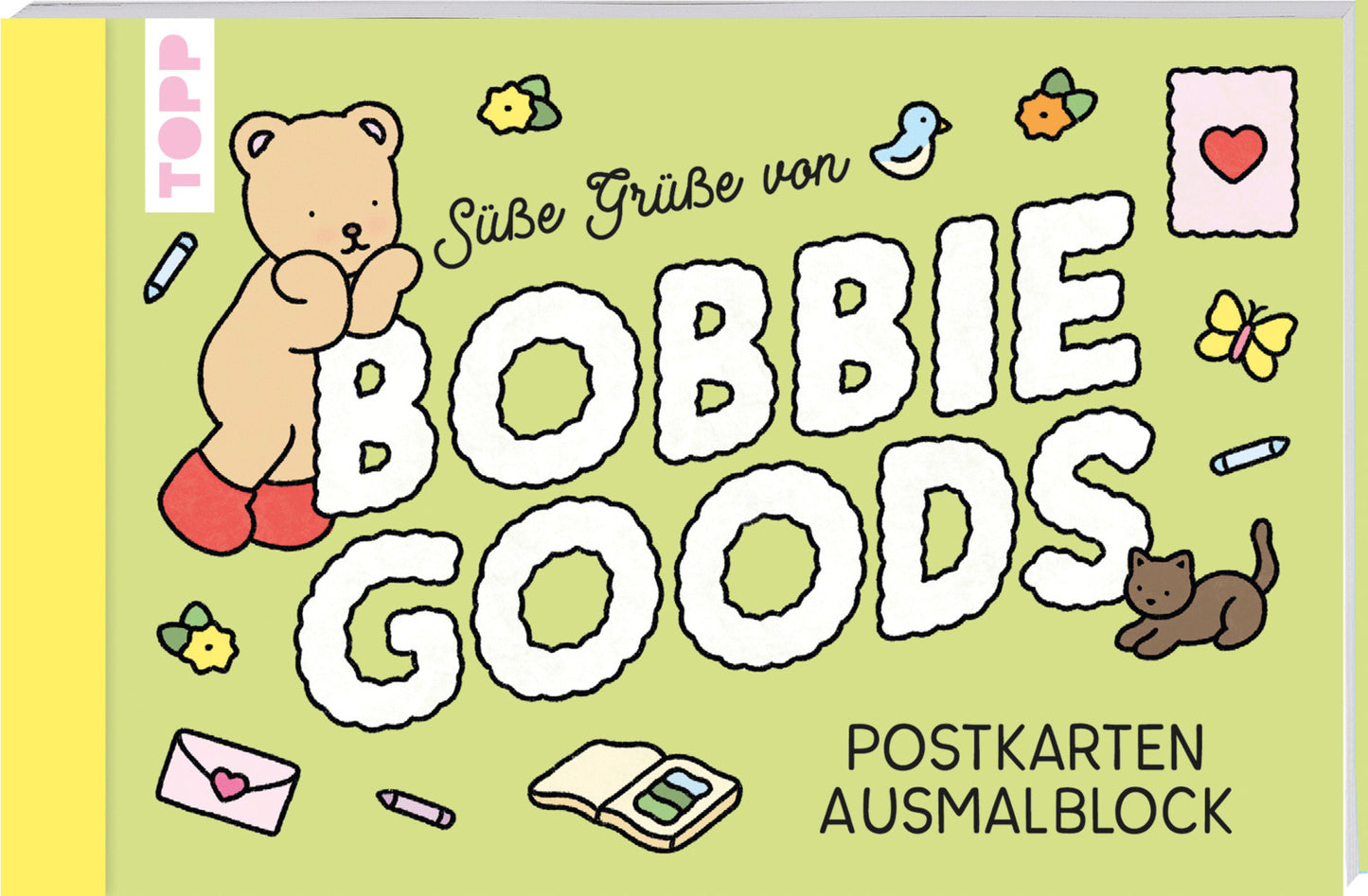 Bobbie Goods Postkarten Ausmalblock (offizielle deutsche Ausgabe) (Bobbie Goods)