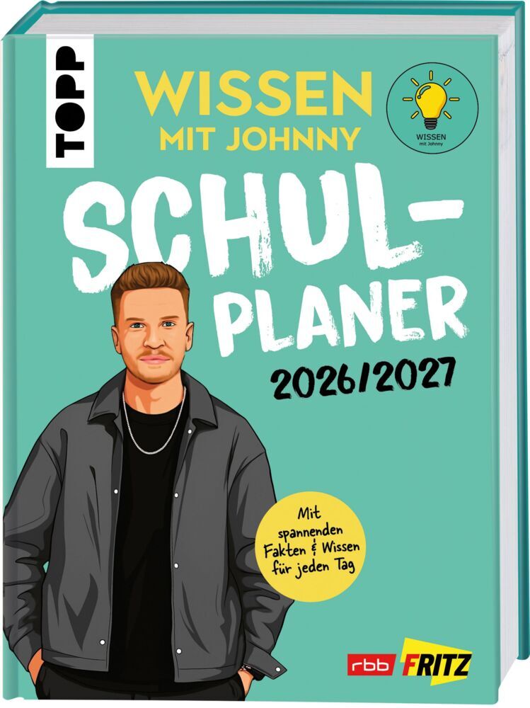 Wissen mit Johnny: Schulplaner 2026/2027 (Wissen Mit Johnny)