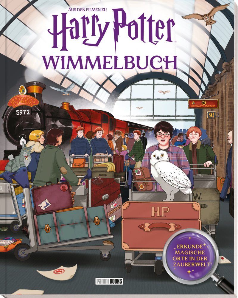 Aus den Filmen zu Harry Potter: Wimmelbuch - Erkunde magische Orte in der Zauberwelt! (Violet Tobacco)