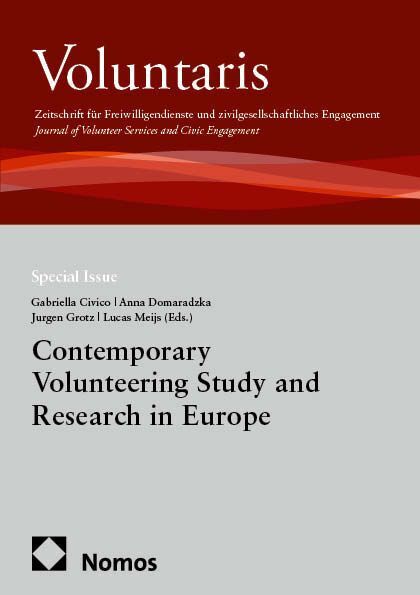 Contemporary Volunteering Study and Research in Europe (Gabriella Civico)