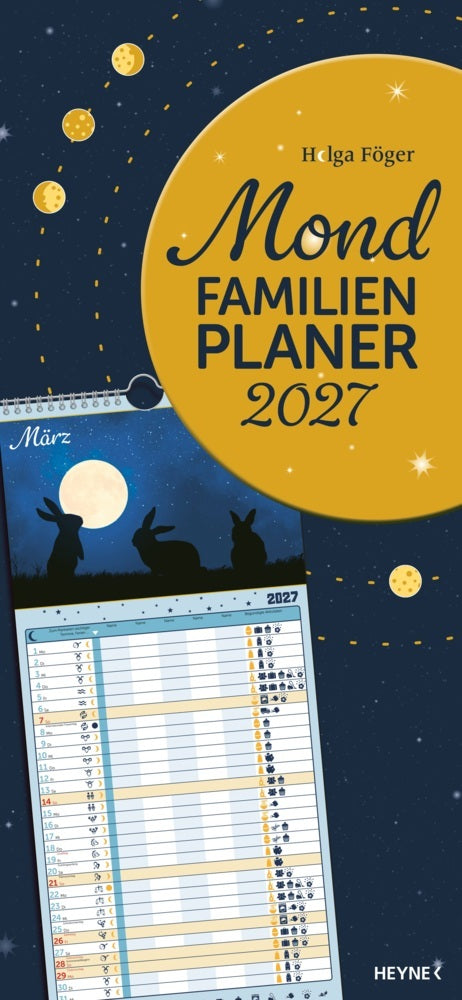 Mond-Familienplaner 2027 (Helga Föger)