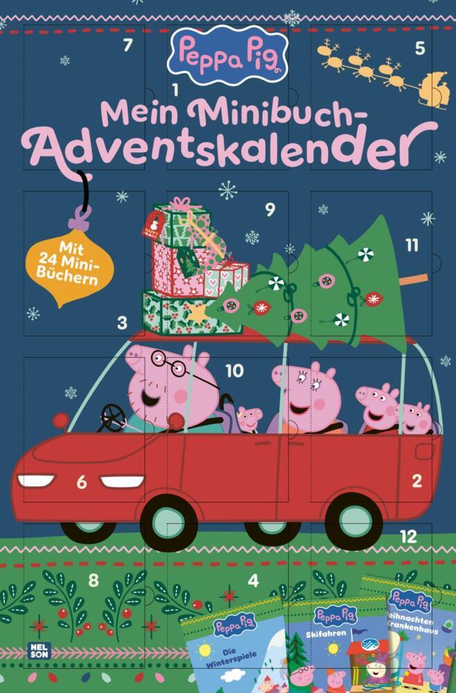 Nelson Mini-Bücher: Peppa Wutz Minibuch-Adventskalender (Steffi Korda)