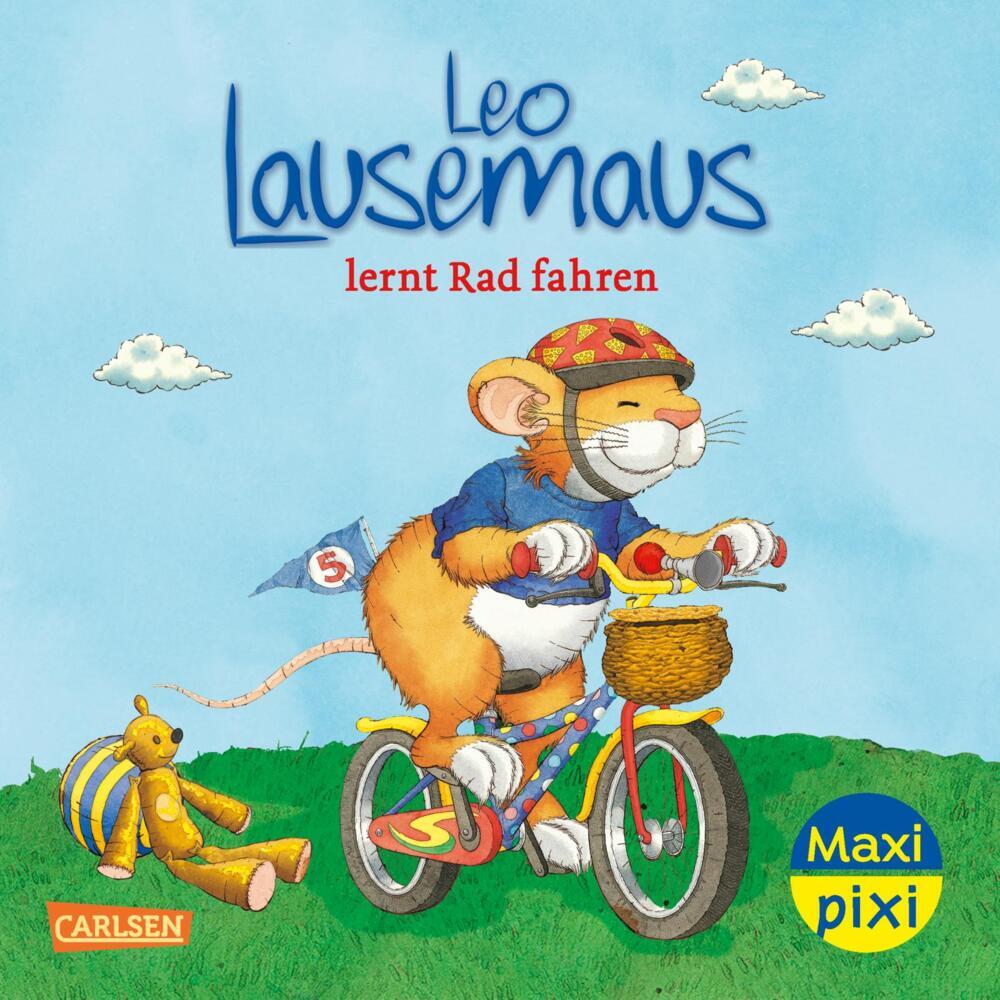 Maxi Pixi 505: Leo Lausemaus lernt Rad fahren (Sophia Witt)