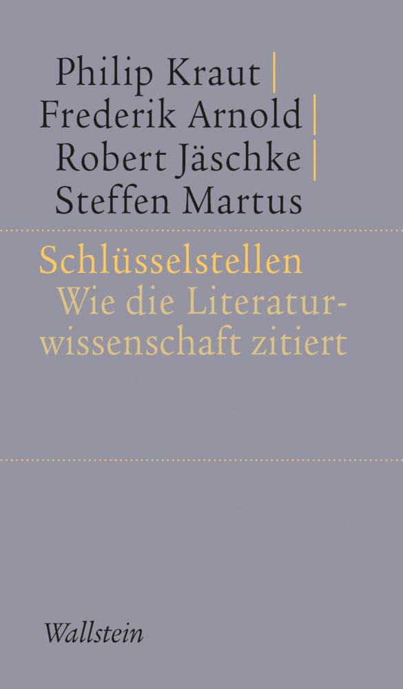 Schlüsselstellen (Frederik Arnold)