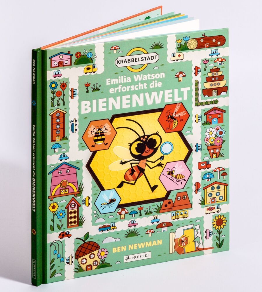 Emilia Watson erforscht die Bienenwelt (Ben Newman)