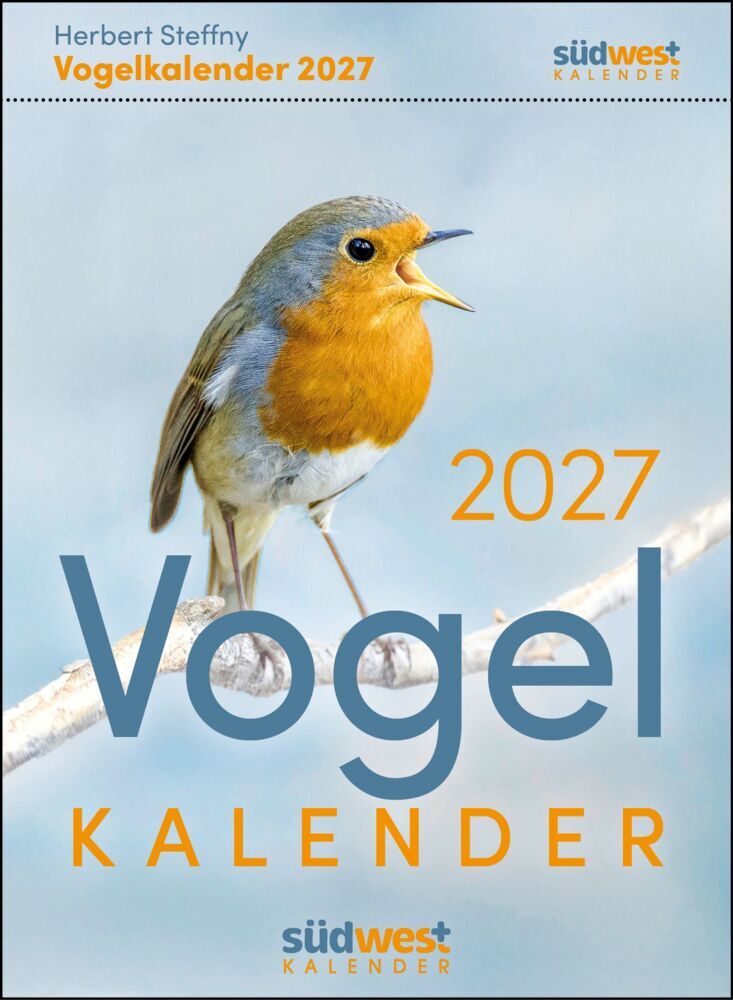Vogelkalender 2027 - Tagesabreißkalender zum Aufstellen oder Aufhängen (Herbert Steffny)