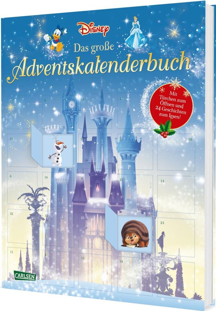 Disney: Das große Disney-Adventskalenderbuch - mit Türchen zum Öffnen (Walt Disney)