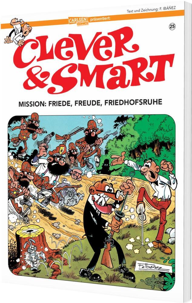 Clever und Smart 25: Mission: Friede, Freude, Friedhofsruhe (Francisco Ibáñez)