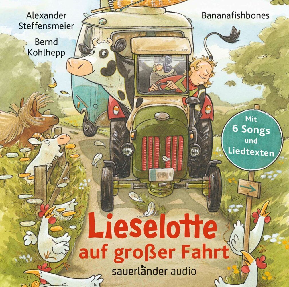 Lieselotte auf großer Fahrt, 1 Audio-CD (Alexander Steffensmeier)