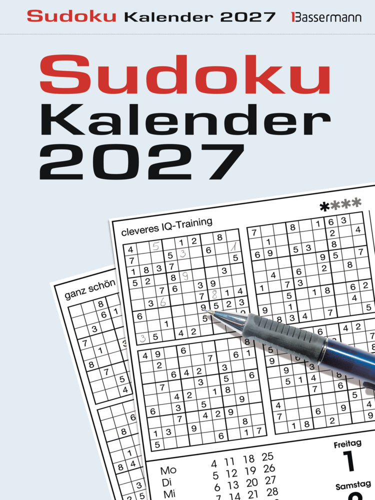 Sudokukalender 2027 (Eberhard Krüger)
