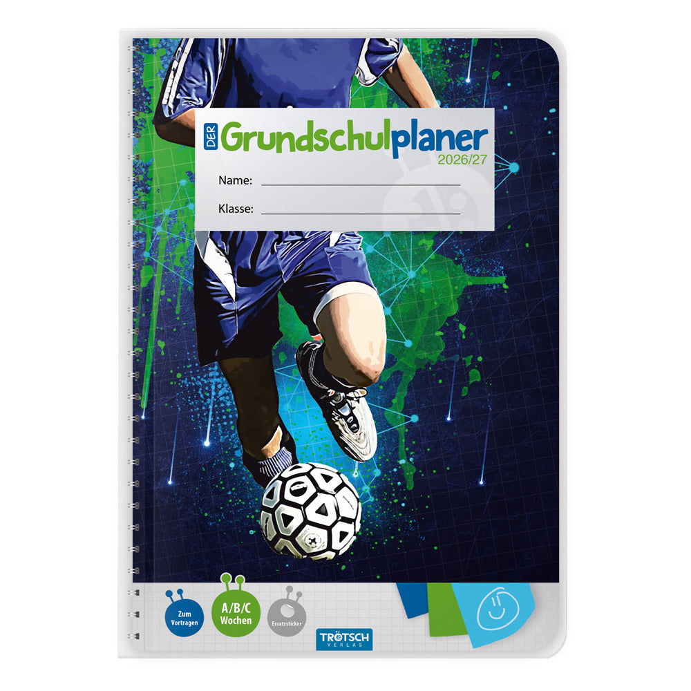 TRÖTSCH - Grundschulplaner Soccer 26/27 (Trötsch Verlag Gmbh & Co.Kg)