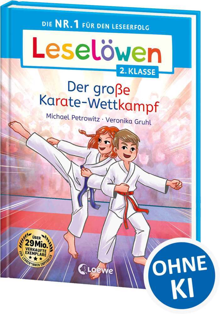 Leselöwen 2. Klasse - Der große Karate-Wettkampf (Michael Petrowitz)