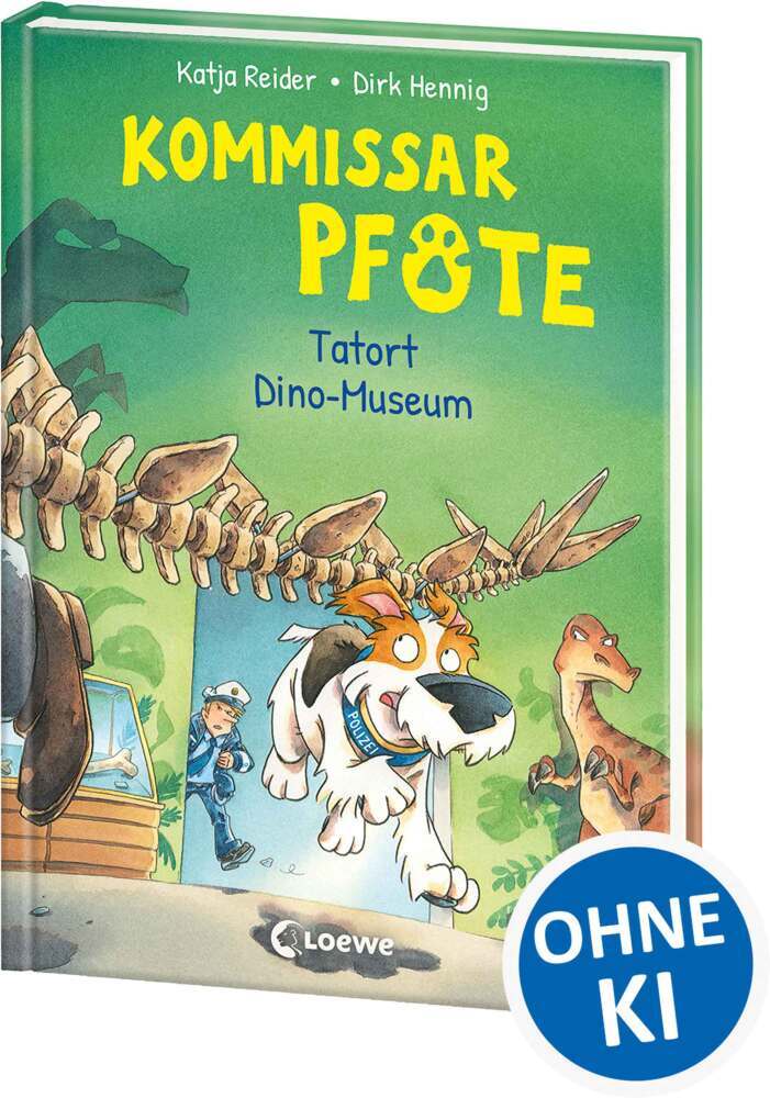 Kommissar Pfote (Band 9) - Tatort Dino-Museum (Katja Reider)