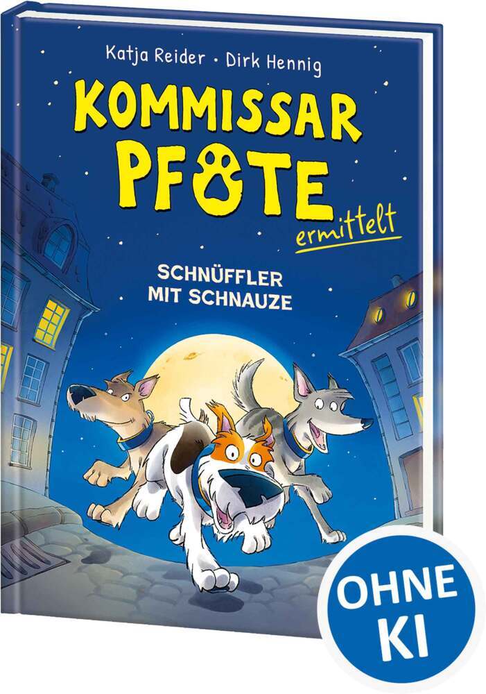 Kommissar Pfote ermittelt (Band 1) - Schnüffler mit Schnauze (Katja Reider)
