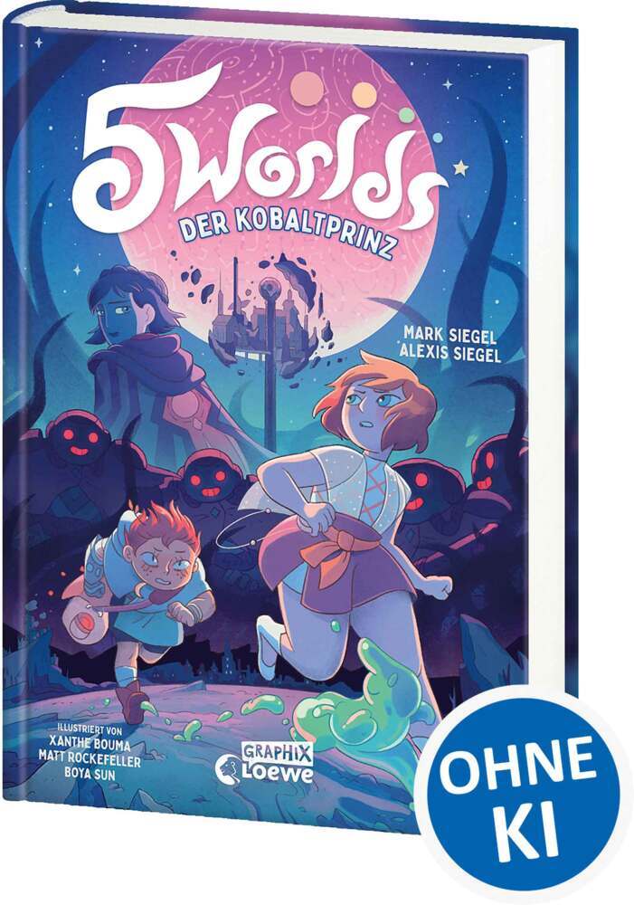5 Worlds (Band 2) - Der Kobaltprinz (Mark Siegel)
