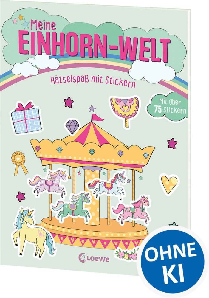 Meine Einhorn-Welt - Rätselspaß mit Stickern