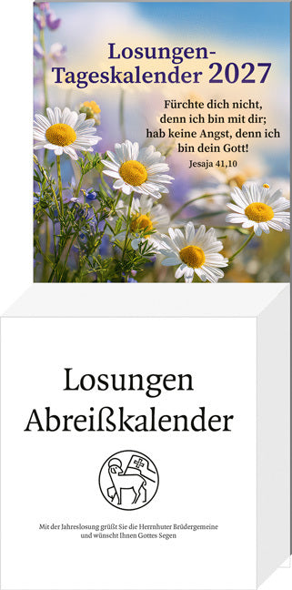 Losungen Tageskalender 2027 (Herrnhuter Brüdergemeine)