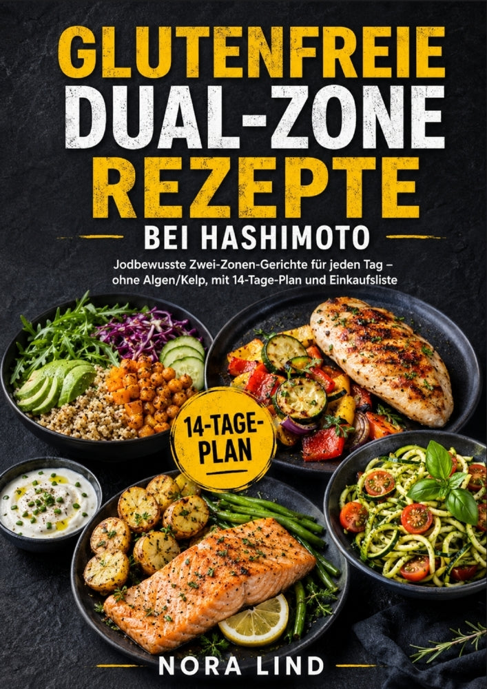 Glutenfrei durch den Hashimoto-Alltag aus dem Doppelkorb-Airfryer (Nora Lind)