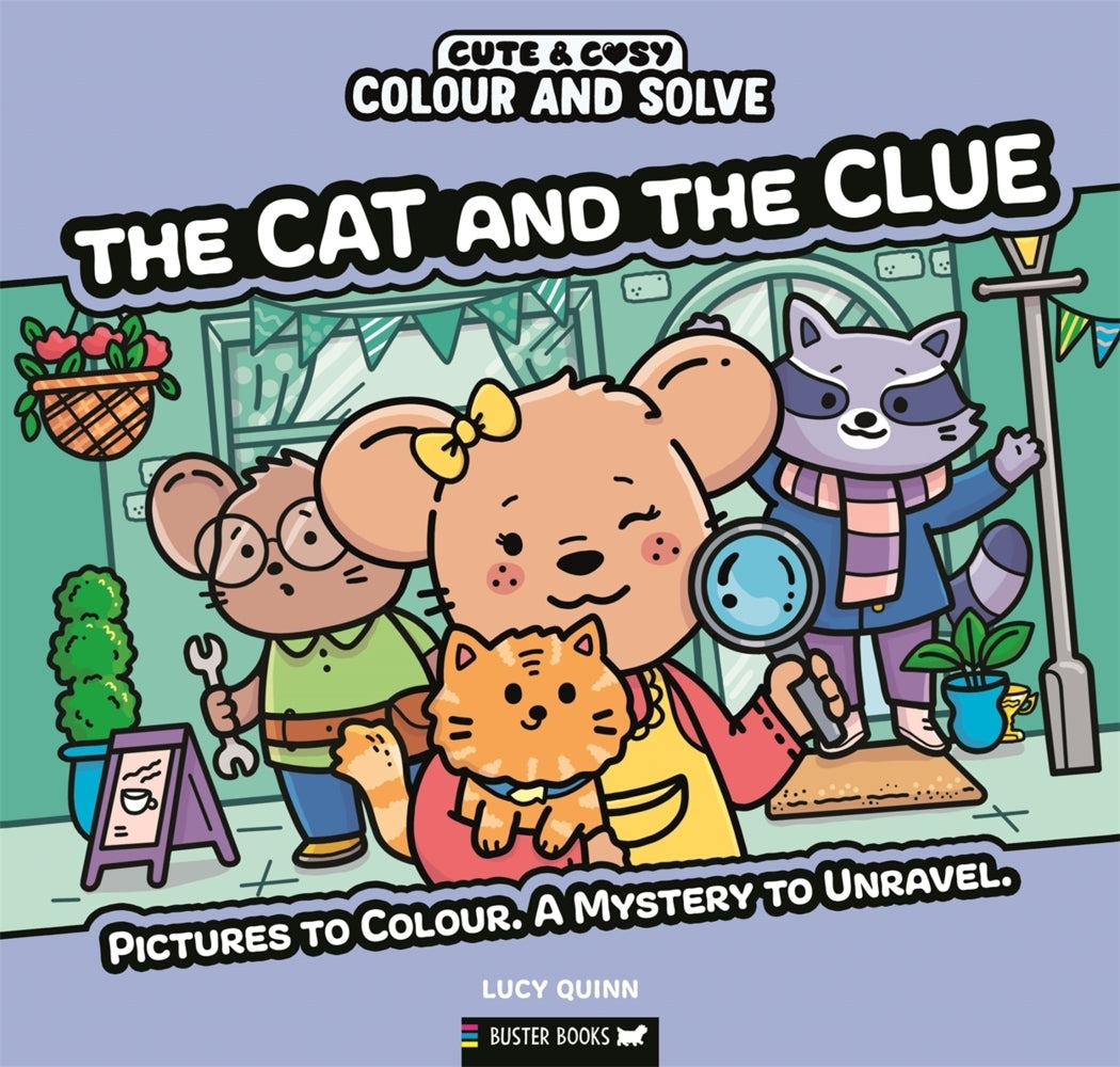 Colour and Solve: The Cat and the Clue (Lucy Quinn)