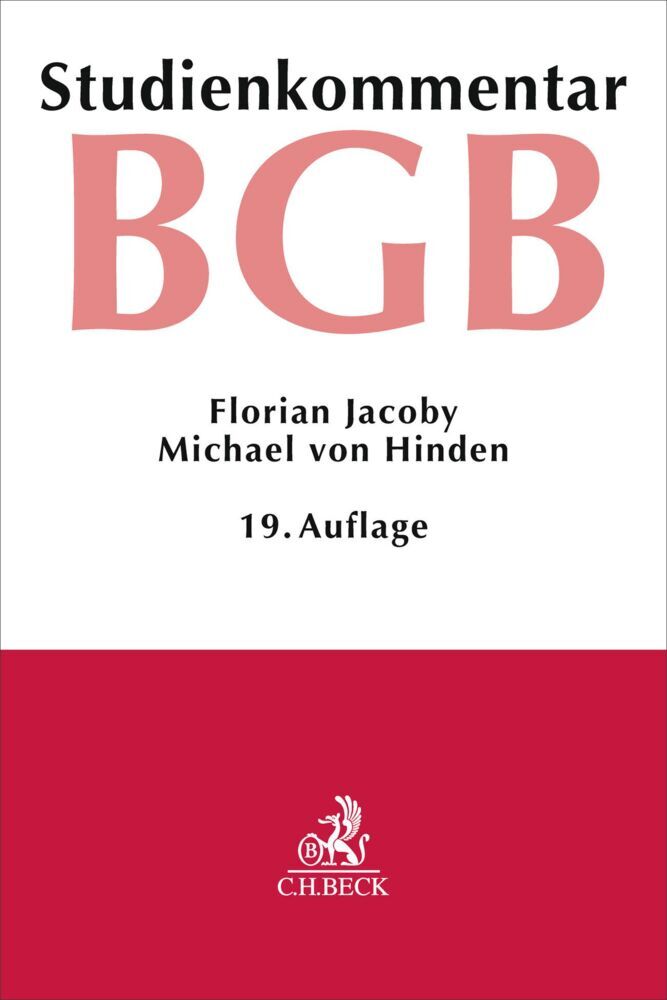 Bürgerliches Gesetzbuch. BGB (Florian Jacoby)