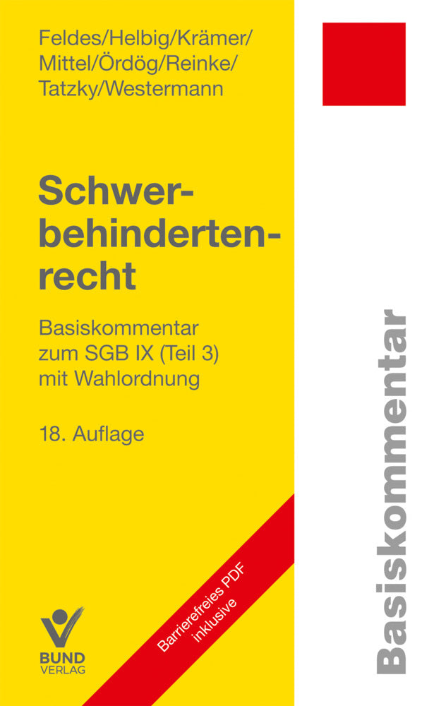 Schwerbehindertenrecht (Werner Feldes)