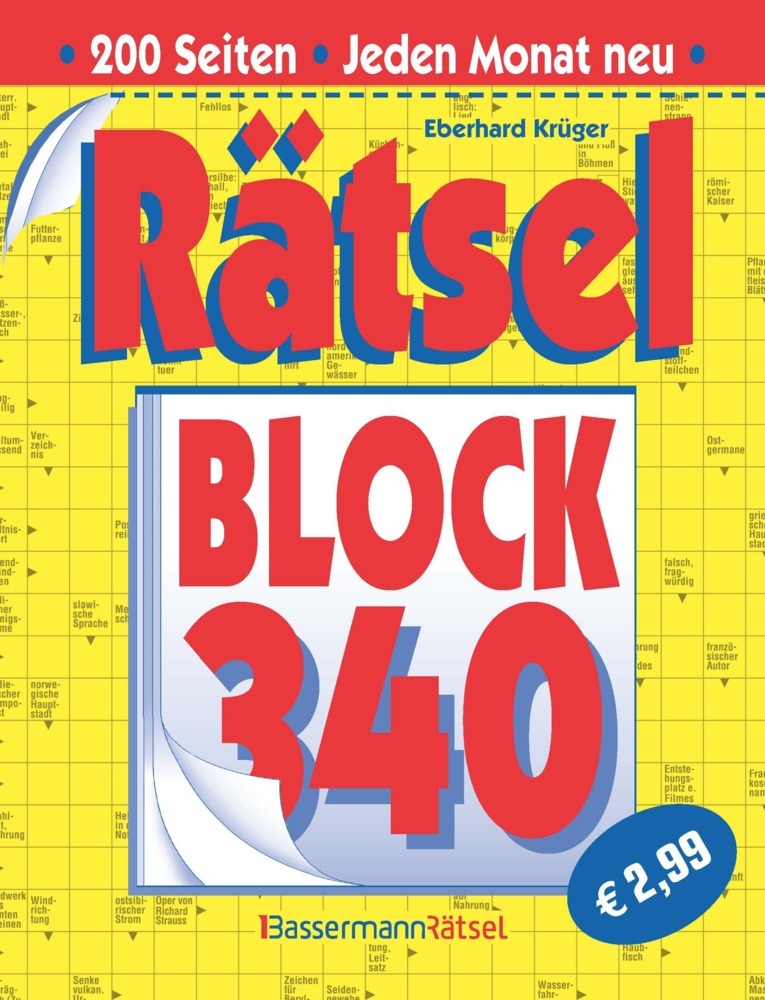 Rätselblock 340 (Eberhard Krüger)