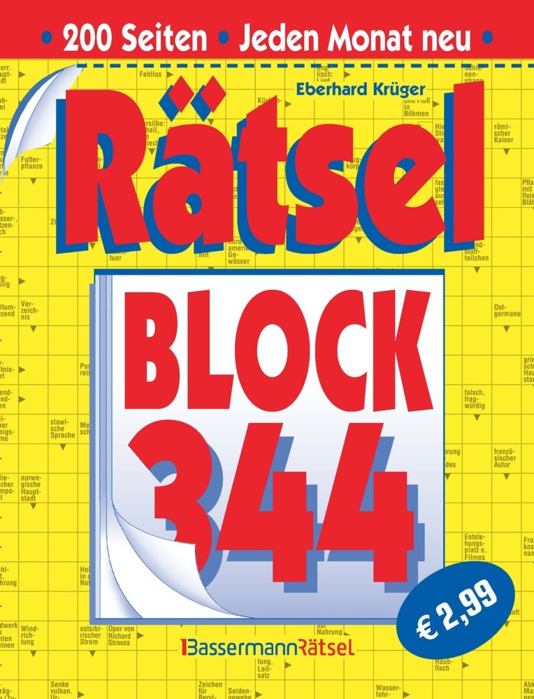 Rätselblock 344 (Eberhard Krüger)