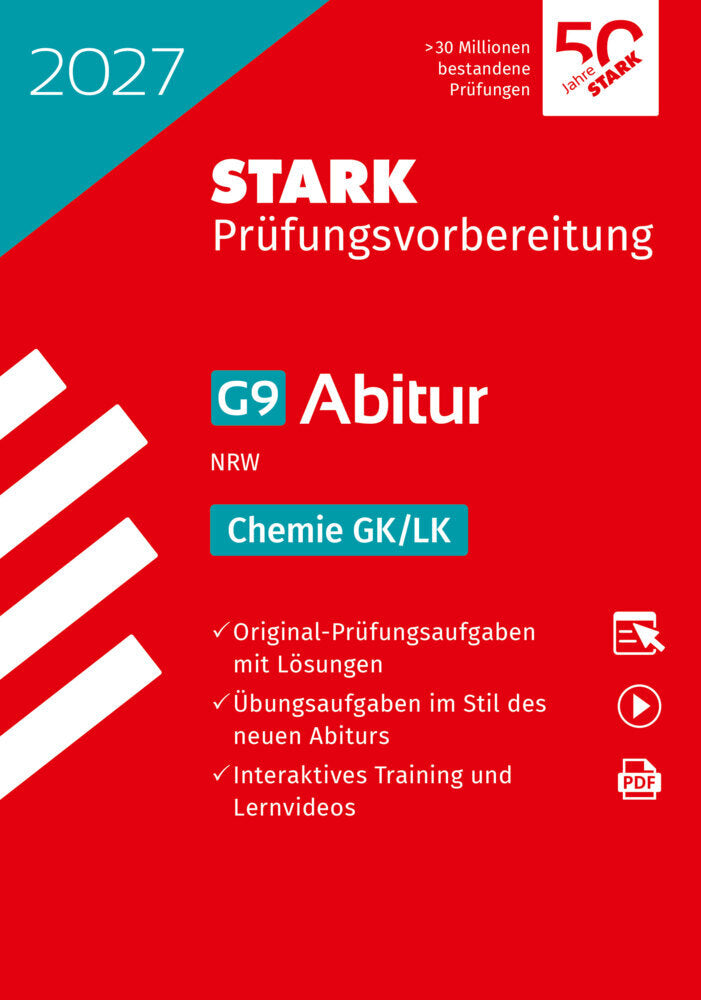 STARK Chemie GK/LK - Abitur 2027 NRW - Prüfungsvorbereitung, m. 1 Buch, m. 1 Beilage