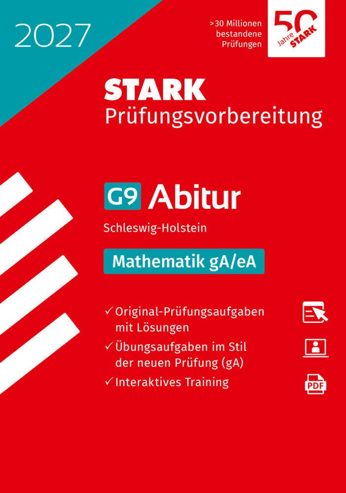 STARK Mathematik gA/eA - Abitur 2027 Schleswig-Holstein - Prüfungsvorbereitung, m. 1 Buch, m. 1 Beilage