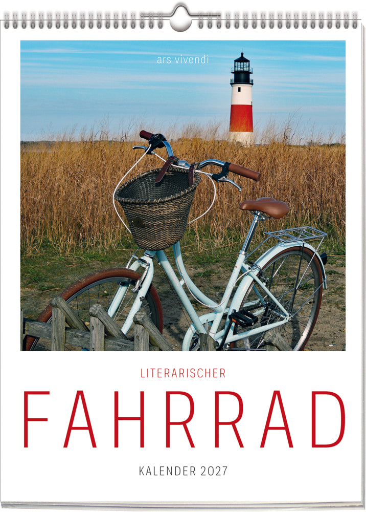 Literarischer Fahrrad Kalender 2027 (Ars Vivendi Verlag)