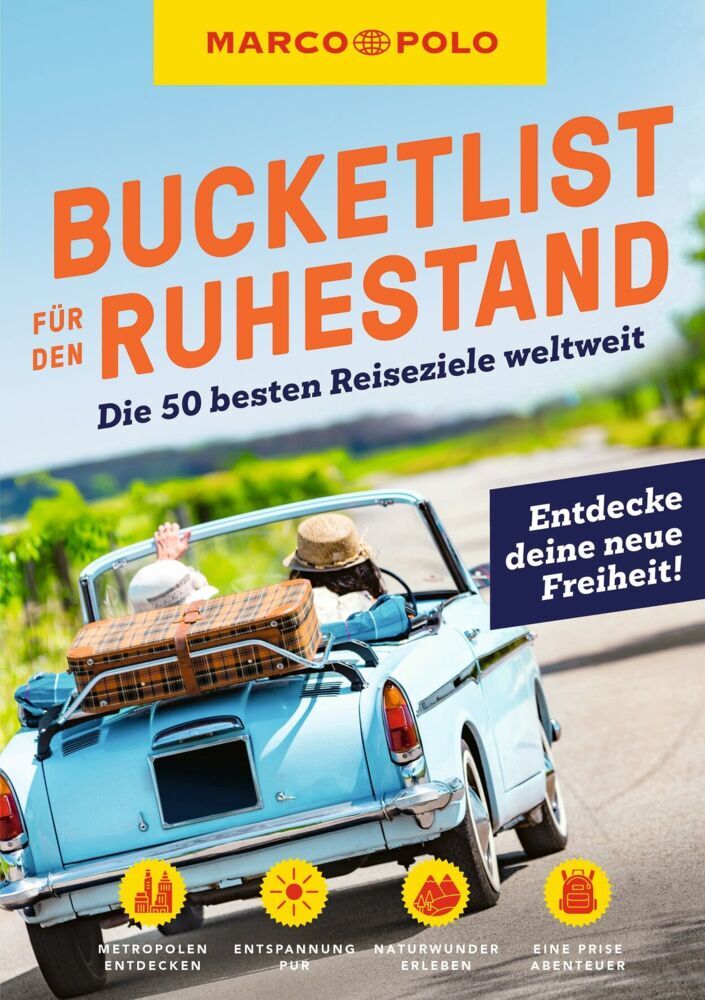 MARCO POLO Bucketlist für den Ruhestand