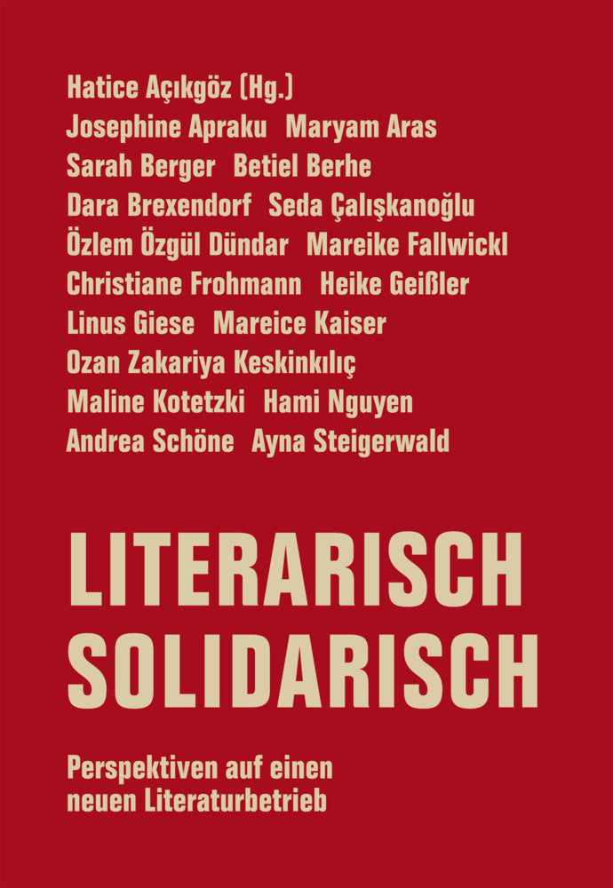 Literarisch solidarisch, 340 Teile (Josephine Apraku)