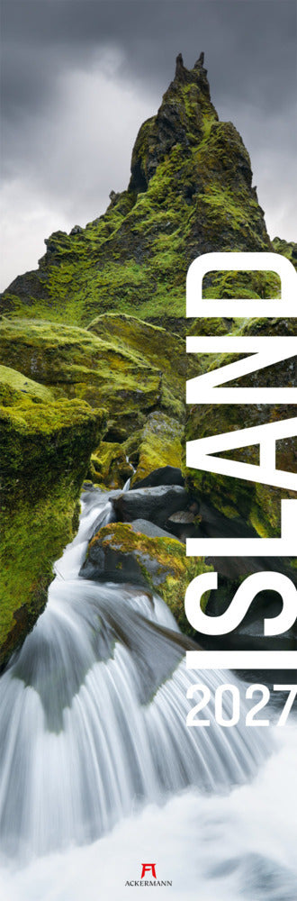 Island Vertikal Kalender 2027 (Ackermann Kunstverlag Gmbh)
