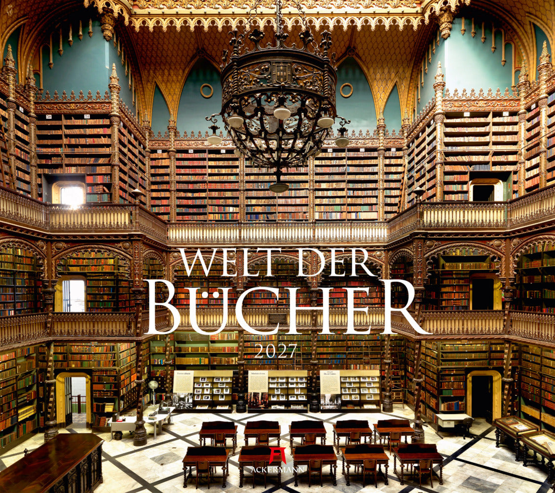 Welt der Bücher Kalender 2027 (Ackermann Kunstverlag Gmbh)