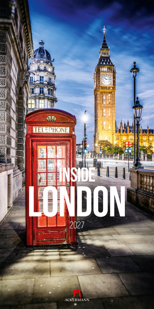 Inside London Kalender 2027 (Ackermann Kunstverlag Gmbh)