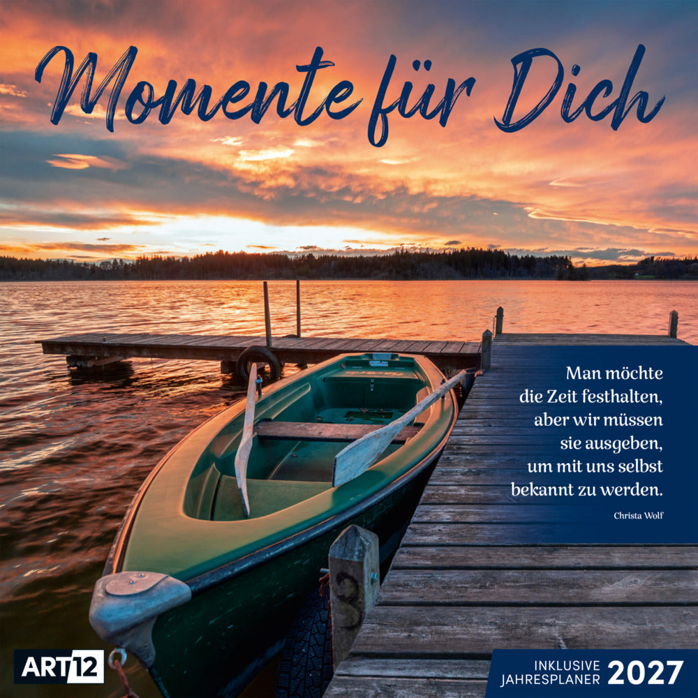 Momente für Dich Kalender 2027 - 30x30 - Art12 (Ackermann Kunstverlag Gmbh)