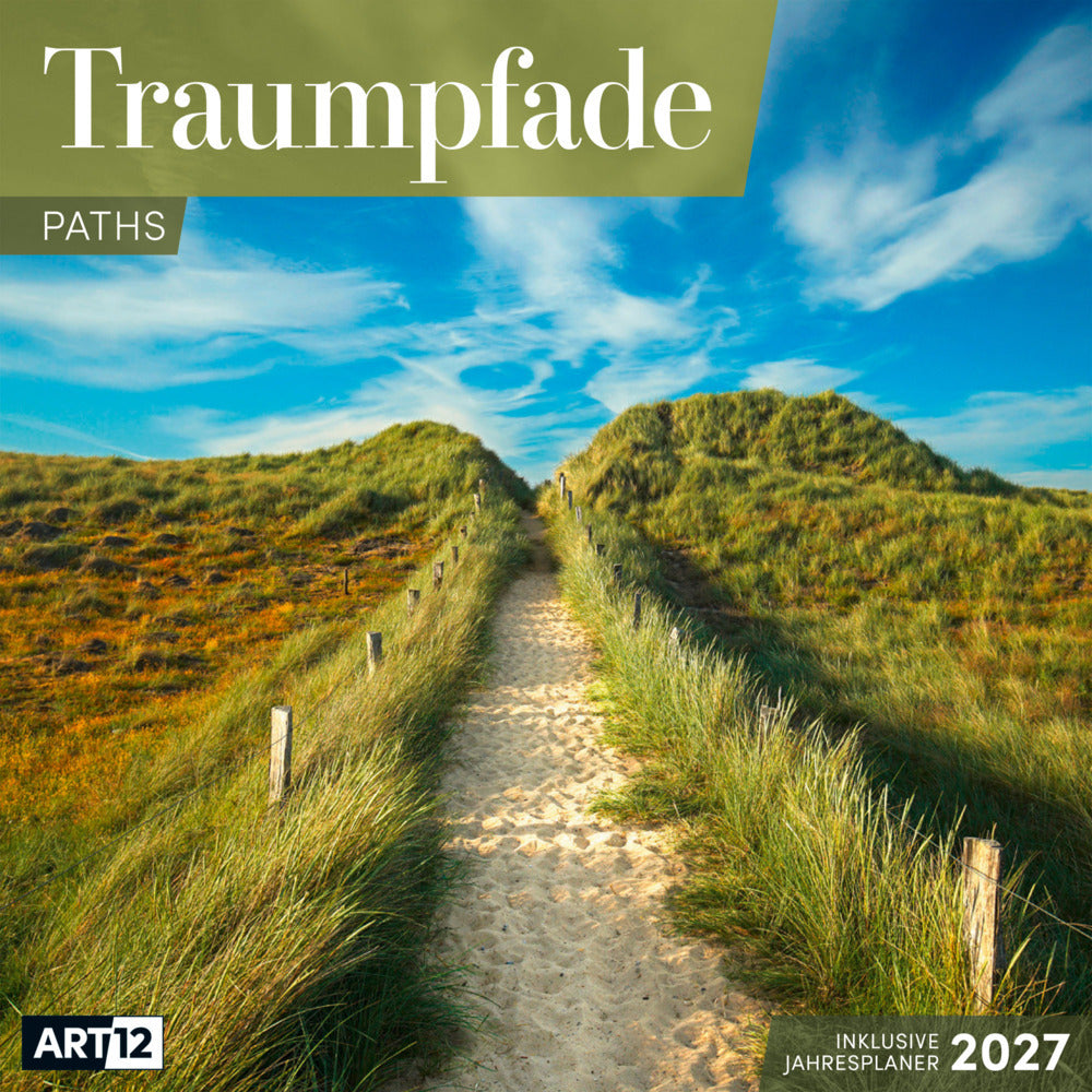 Traumpfade Kalender 2027 - 30x30 - Art12 (Ackermann Kunstverlag Gmbh)