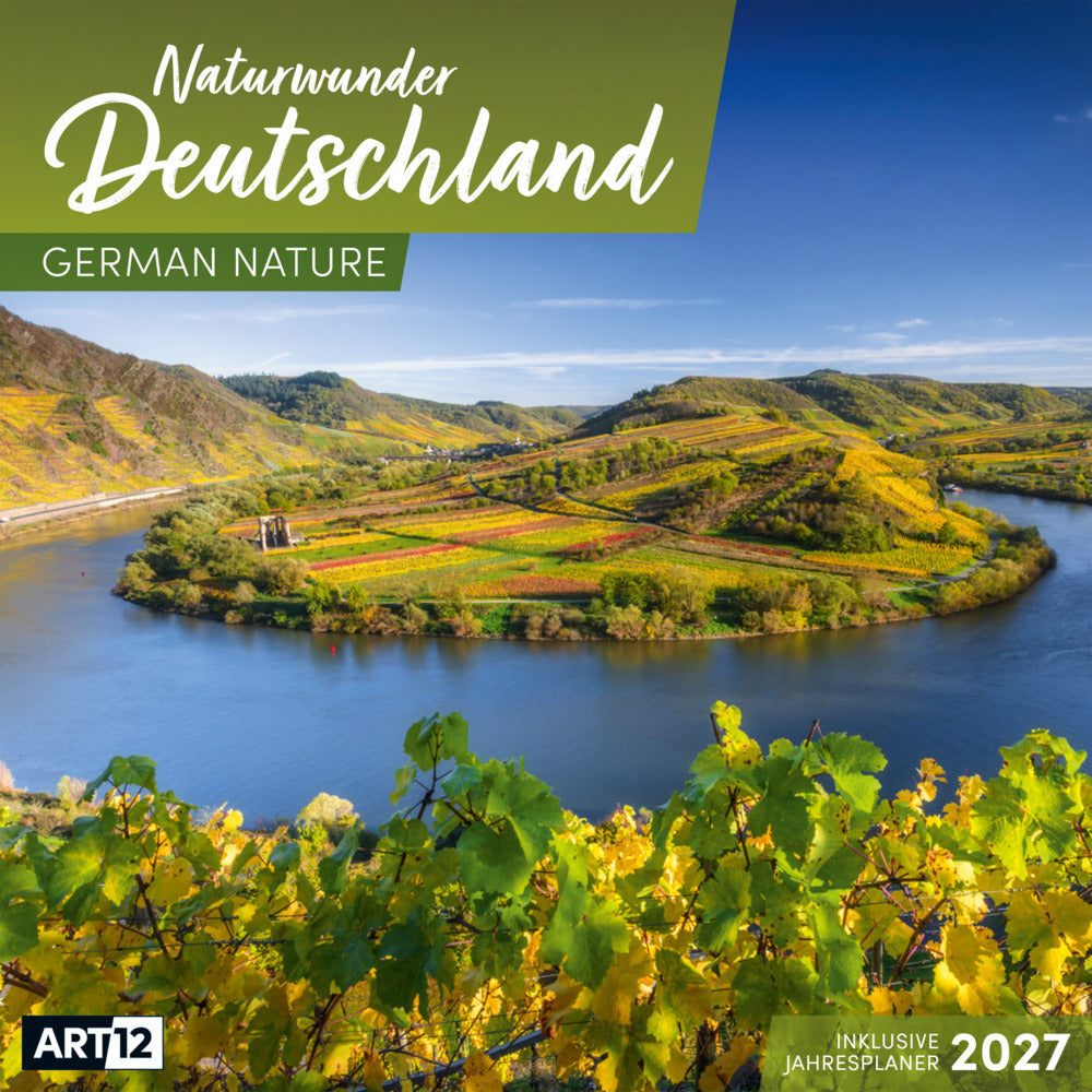 Naturwunder Deutschland Kalender 2027 - 30x30 - Art12 (Ackermann Kunstverlag Gmbh)