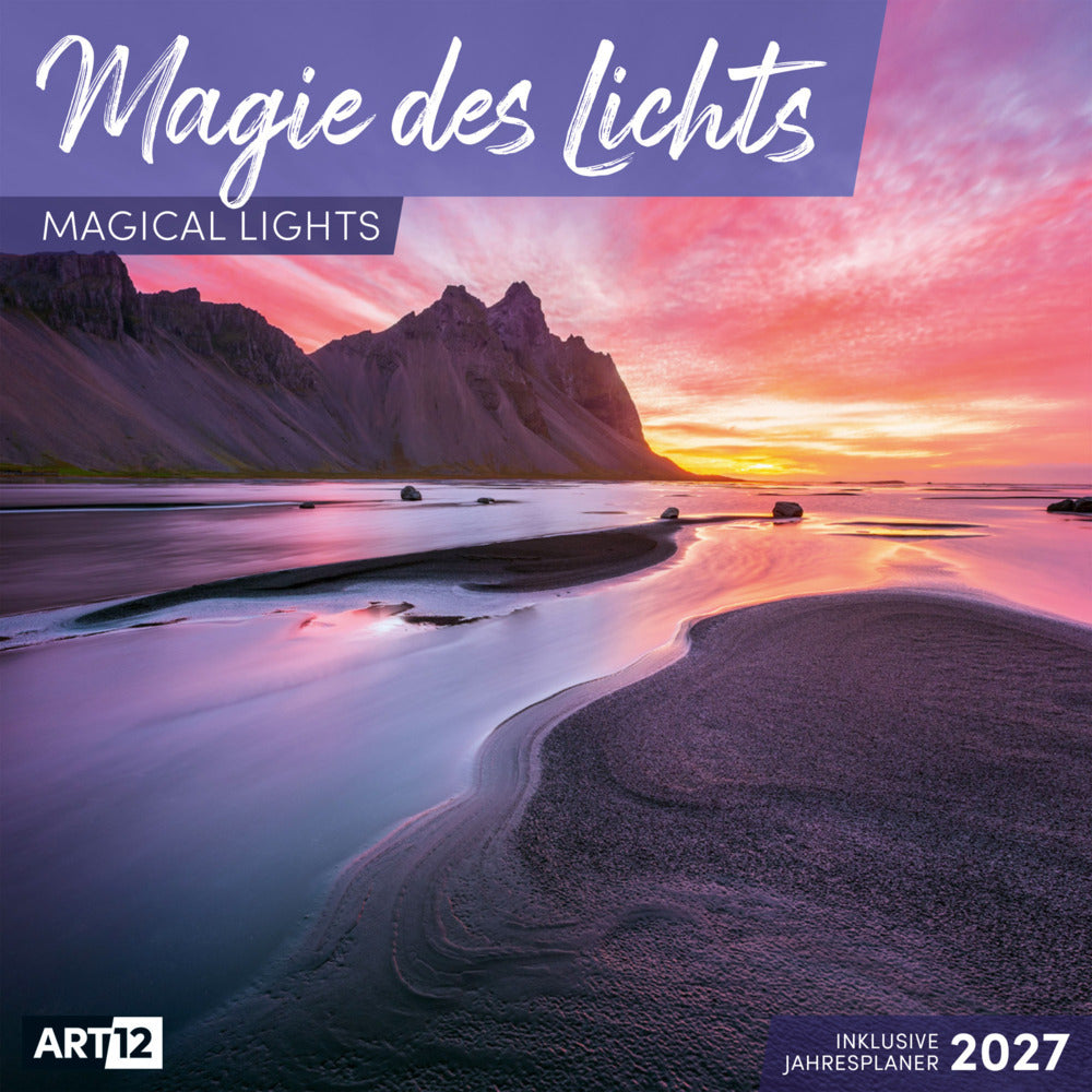 Magie des Lichts Kalender 2027 - 30x30 - Art12 (Ackermann Kunstverlag Gmbh)